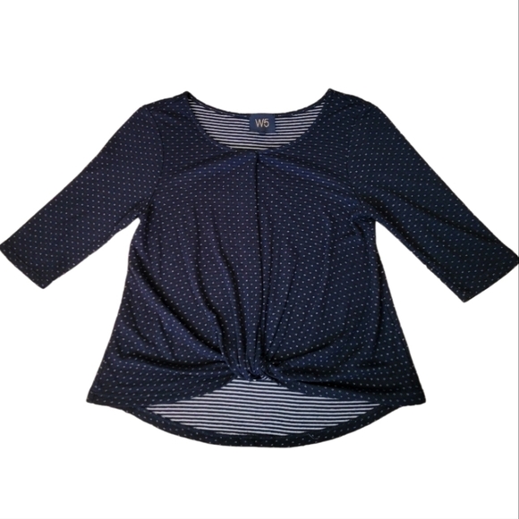 ANTHROPOLOGIE W5 Front Knot Shirt - Picture 1 of 6